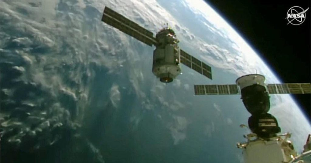 New Russian lab’s thrusters briefly knock space station out of orientation