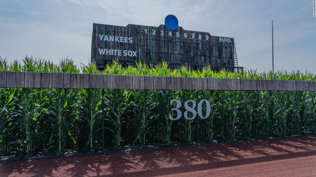 Field of Dreams in Dyersville, Iowa, finally gets first official Major League Baseball game