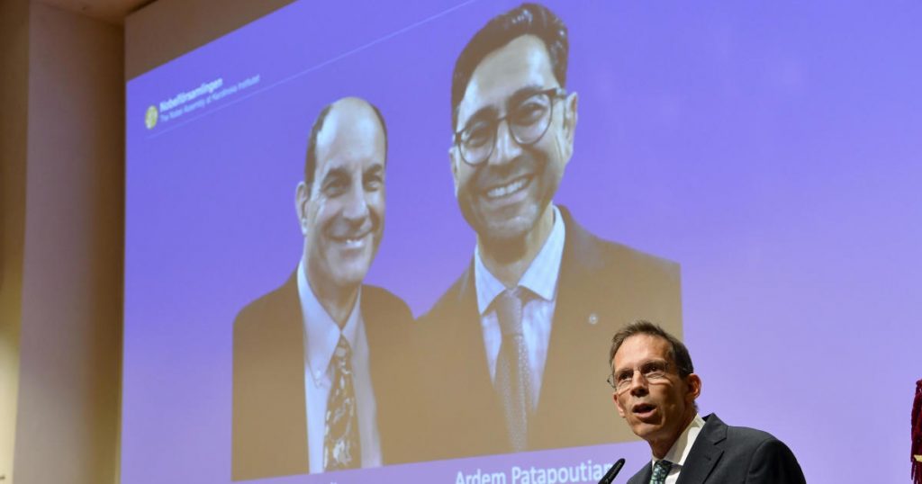 2 U.S. scientists awarded Nobel Prize for discovery of receptors that allow humans to feel temperature and touch